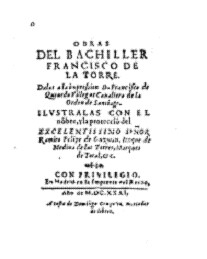 Francisco de la Torre Francisco de la Torre